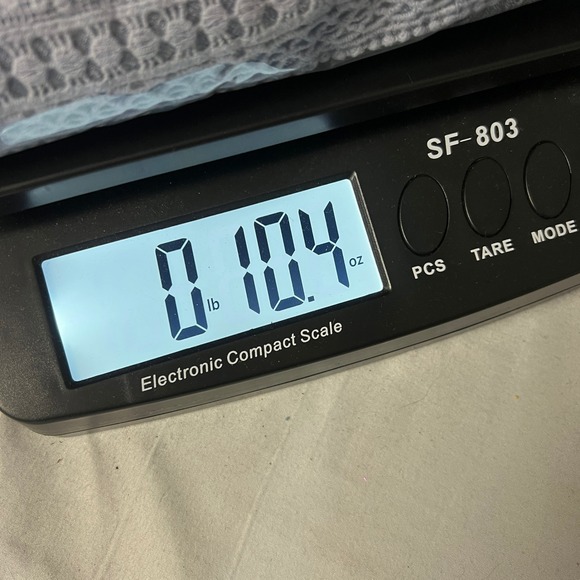 St John's Bay Boho Peasant Blouse Crochet Yoke Chambray Cottagecore 3/4 SL 2X - Picture 9 of 9